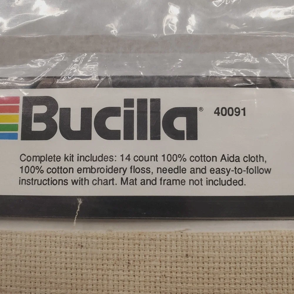 Bucilla HORSE COLLECTION Counted Cross‎ Stitch Kit Carousel Hobby NEW 40091